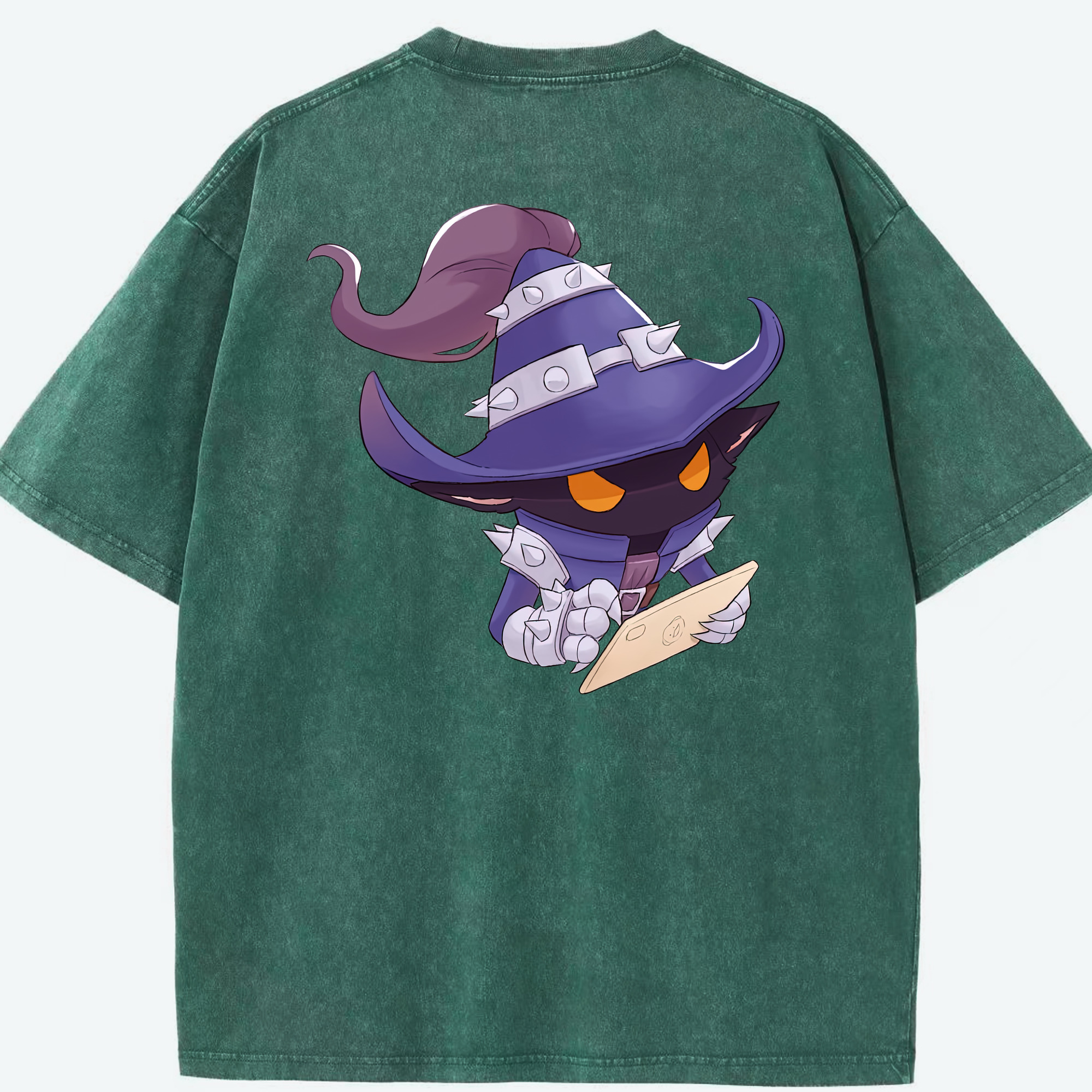 リーグ・オブ・レジェンド League of Legends LOL 綿100% ヴィンテージ風 半袖Tシャツ（背面プリント）